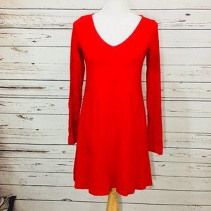 {EXPRESS} Red Skater Dress Size Small